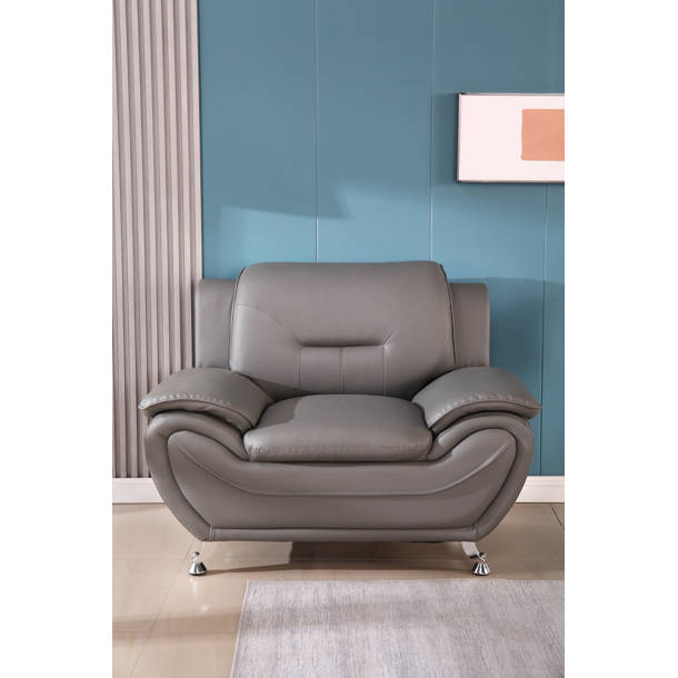 Orren Ellis Stcyr 3 Piece Vegan Leather Living Room Set & Reviews Wayfair